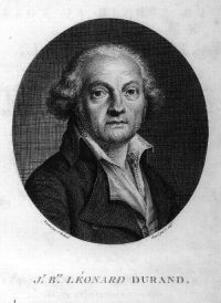 Portrait of Jean Baptiste Léonard Durand
