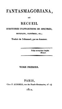 Image de Fantasmagoriana