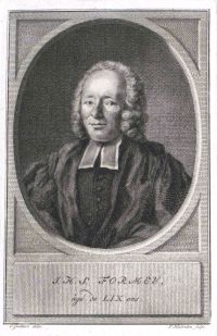 Portrait de Johann Heinrich Samuel Formey
