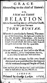 Image de Grace Abounding to the Chief of Sinners
