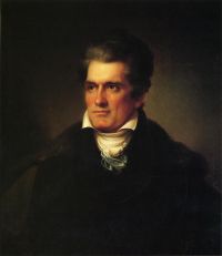 Portrait de John C. Calhoun