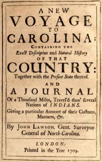 Image de A New Voyage to Carolina