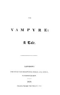 Image de The Vampyre