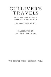Image de Gulliver's Travels