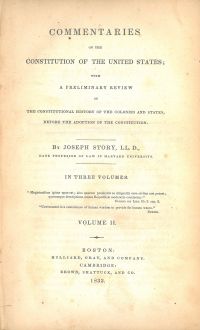 Image de Commentaries on the Constitution of the United States