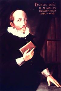 Portrait de Juan Ruiz de Alarcón y Mendoza