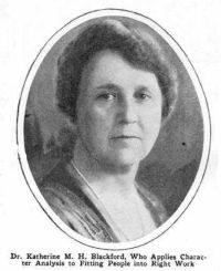 Portrait of Katherine M. H. Blackford