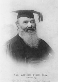 Portrait de Lorimer Fison