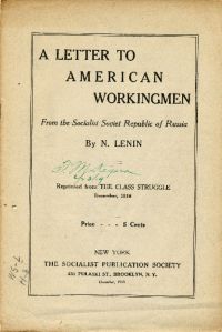 Image de Lettre aux ouvriers américains