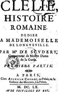 Image de Clélie, histoire romaine