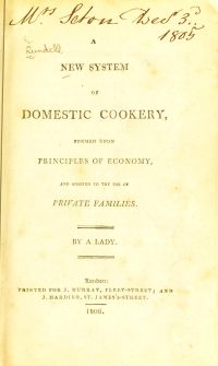 Portrait de Maria Eliza Ketelby Rundell