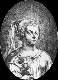 Portrait de Marie de Gournay