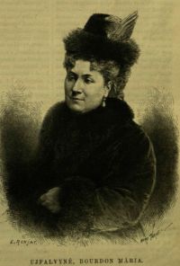 Portrait de Marie de Ujfalvy-Bourdon