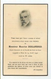 Portrait de Maurice Deslandres