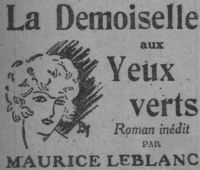Image de La Demoiselle aux yeux verts