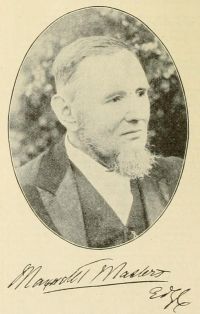 Portrait of Maxwell Tylden Masters