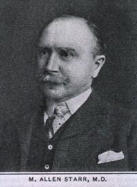 Portrait de Moses Allen Starr