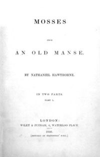 Image de Mosses from an old manse