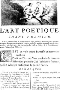Image de L'Art poétique
