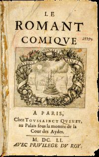 Image de Le Roman Comique