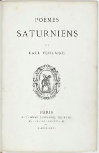 Image de Poèmes saturniens