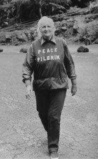 Portrait of Peace Pilgrim