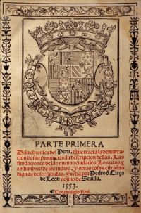 Portrait de Pedro de Cieza de León