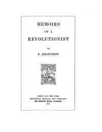 Image de Mémoires d’un révolutionnaire