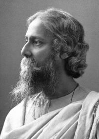 Portrait de Rabîndranâth Tagore
