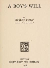 Image de A Boy's Will