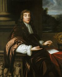 Portrait of Robert Hooke