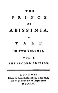 Image de Rasselas, Prince of Abyssinia
