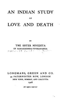 Image de An Indian Study of Love and Death