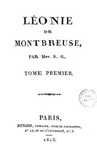 Image de Léonie de Montbreuse