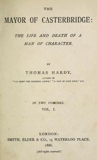 Image de The Mayor of Casterbridge