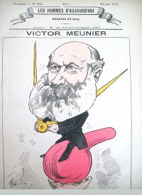 Portrait de Victor Meunier