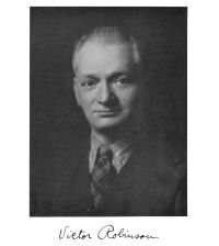 Portrait de Victor Robinson