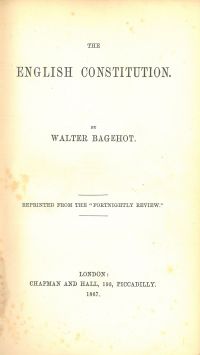 Image de The English Constitution