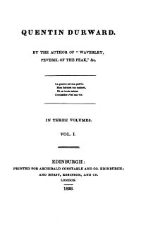 Image de Quentin Durward