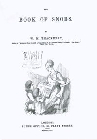 Image de Le livre des snobs