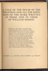 Image de The House of the Wolfings