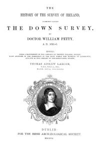 Image de History of the Down Survey