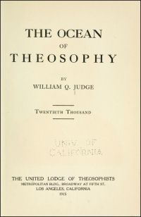 Image de The Ocean of Theosophy