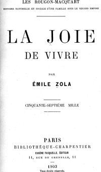 Image de La Joie de vivre