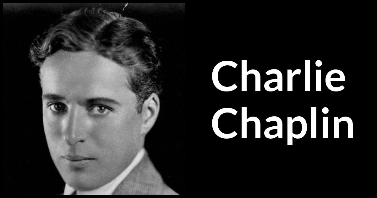 the autobiography of charlie chaplin