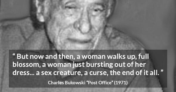 Post Office Quotes By Charles Bukowski - Kwize
