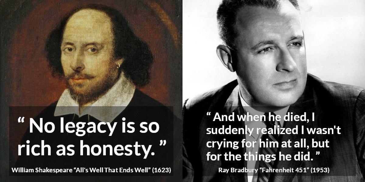 Legacy quotes - Kwize