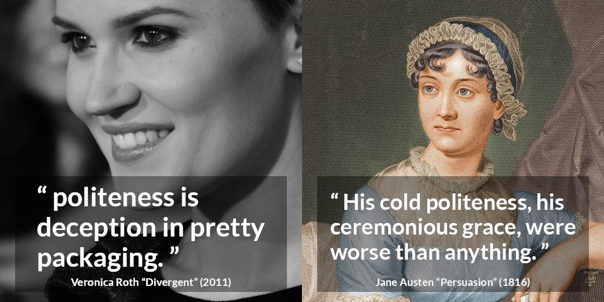 Polite Ronse Politeness quotes - Kwize