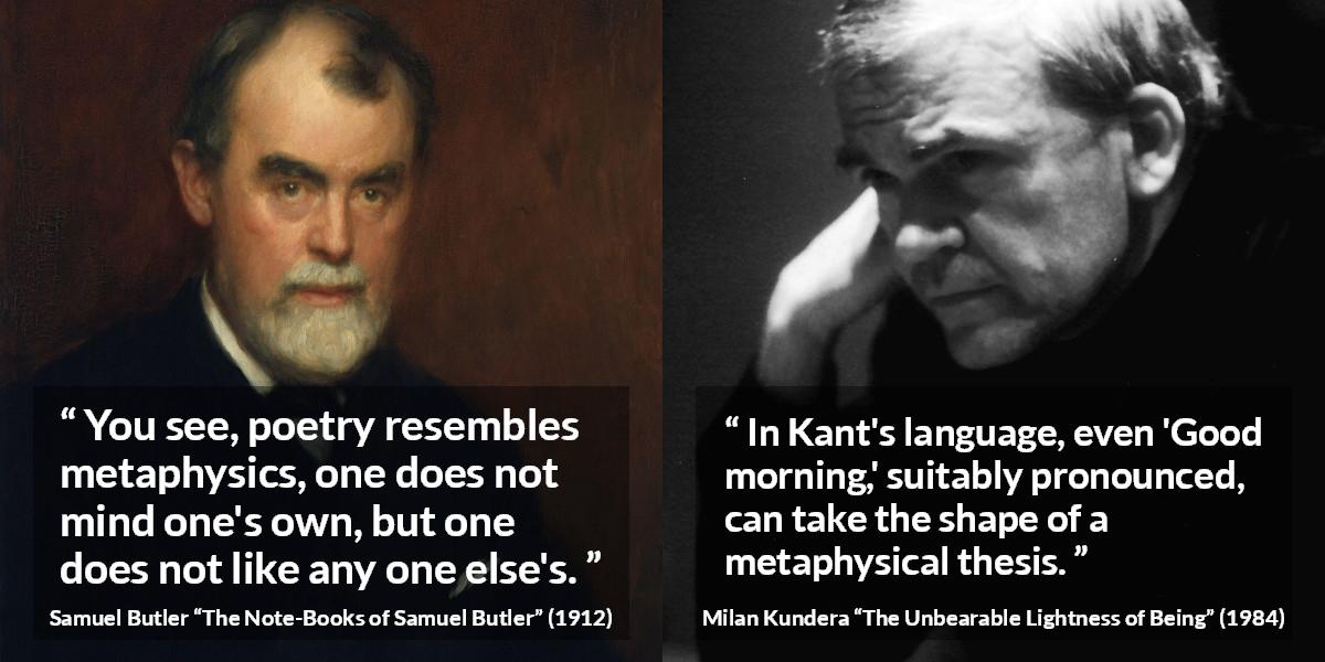 Metaphysics quotes - Kwize