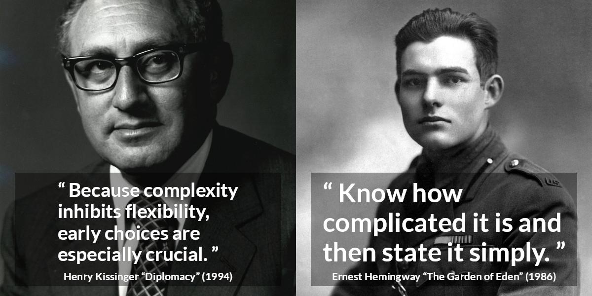 Complexity quotes - Kwize